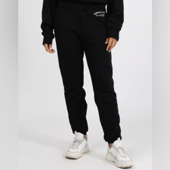 Brunette the Label•The BABES SOCIAL CLUB Best Friend Jogger | Black • S/XS - Picture 3 of 5